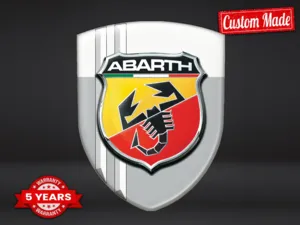 Fiat Abarth Windschutzaufkleber Limitiert Racing Professionell